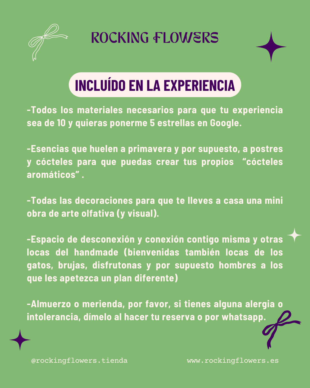 Experiencias de primavera