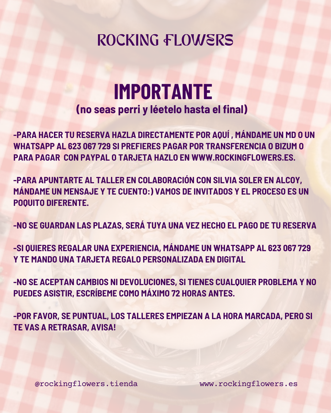 Experiencias en febrero y marzo