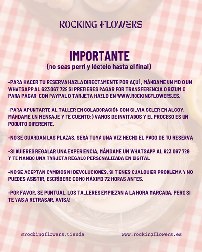 Experiencias en febrero y marzo