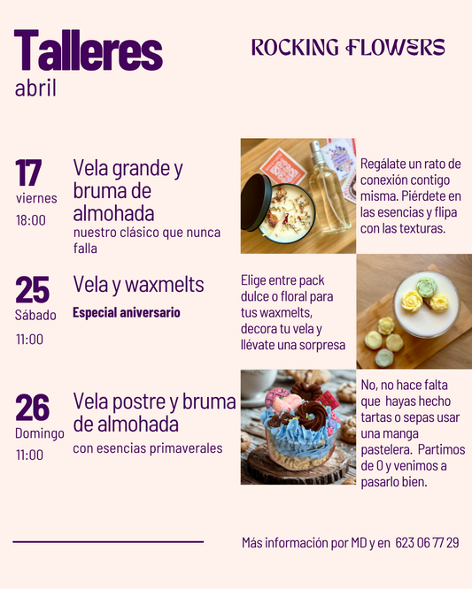 Experiencias abril y mayo