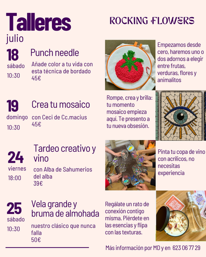 Experiencias junio y julio