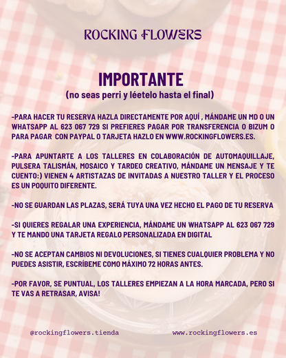 Experiencias junio y julio