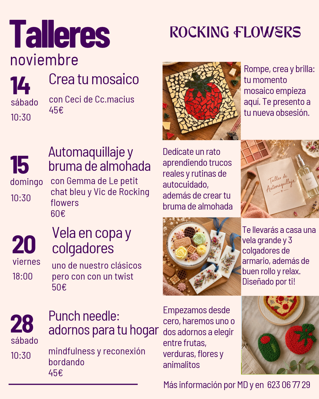 Experiencias NOVIEMBRE Y DICIEMBRE