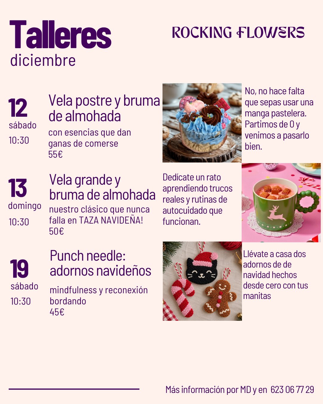 Experiencias NOVIEMBRE Y DICIEMBRE
