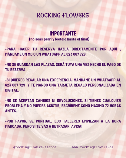 Experiencias NOVIEMBRE Y DICIEMBRE
