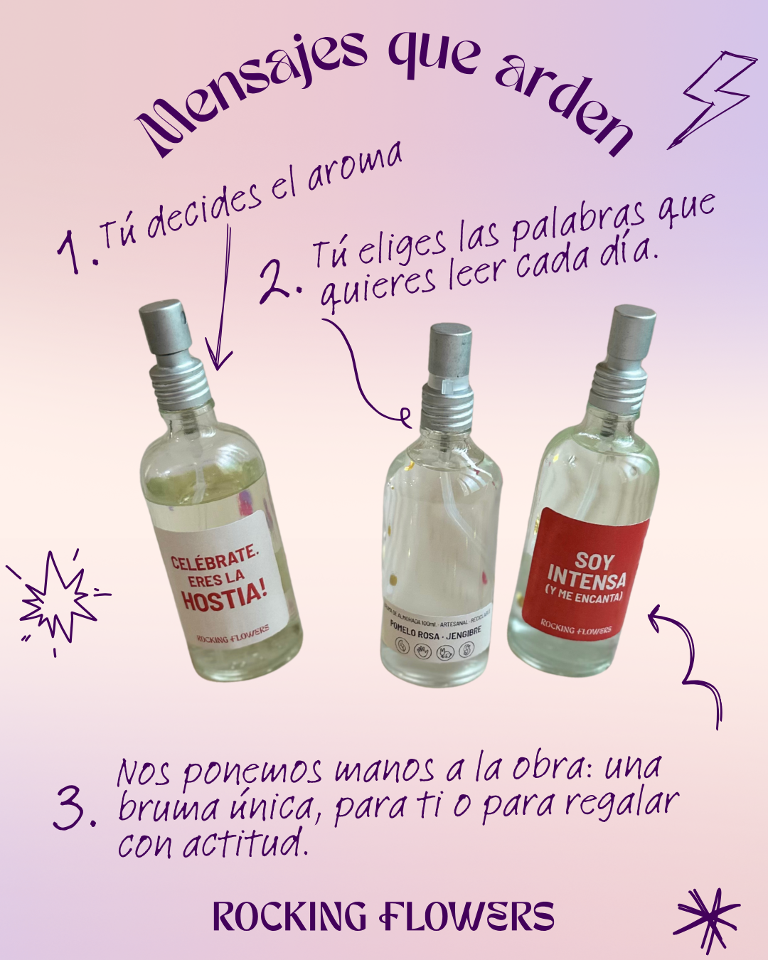 COLECCIÓN DE BRUMAS MENSAJES QUE ARDEN