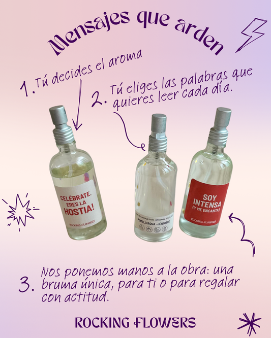 COLECCIÓN DE BRUMAS MENSAJES QUE ARDEN