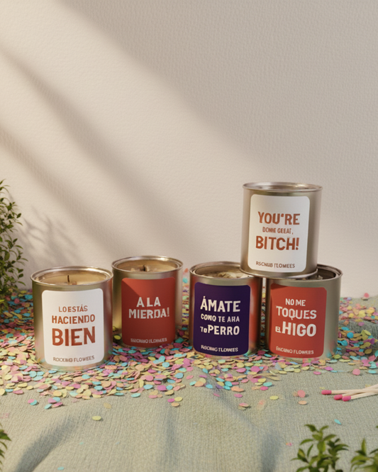 COLECCIÓN DE VELAS MENSAJES QUE ARDEN